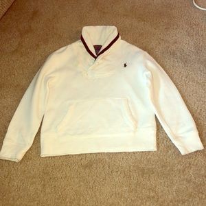 RL Polo pull over cardigan with front pocket